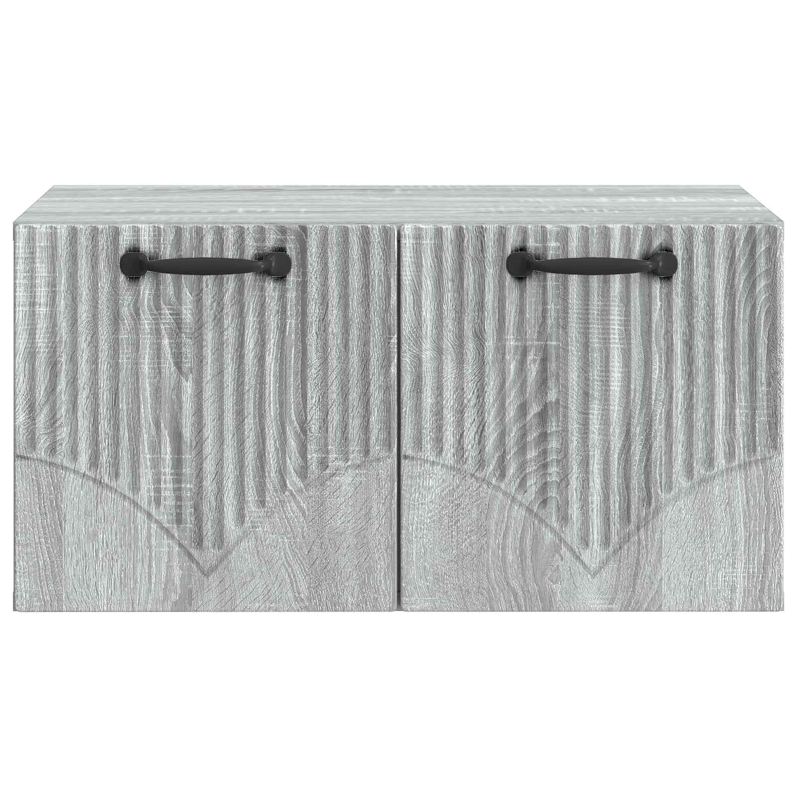 Væghængt TV-skab Vægmonteret Grå sonoma-eg 59,5 x 41 x 30 cm