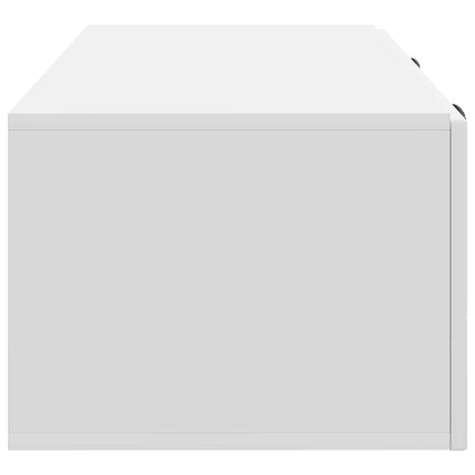 Væghængt TV-skab Hvid 78,5 x 41 x 30 cm Konstrueret træ
