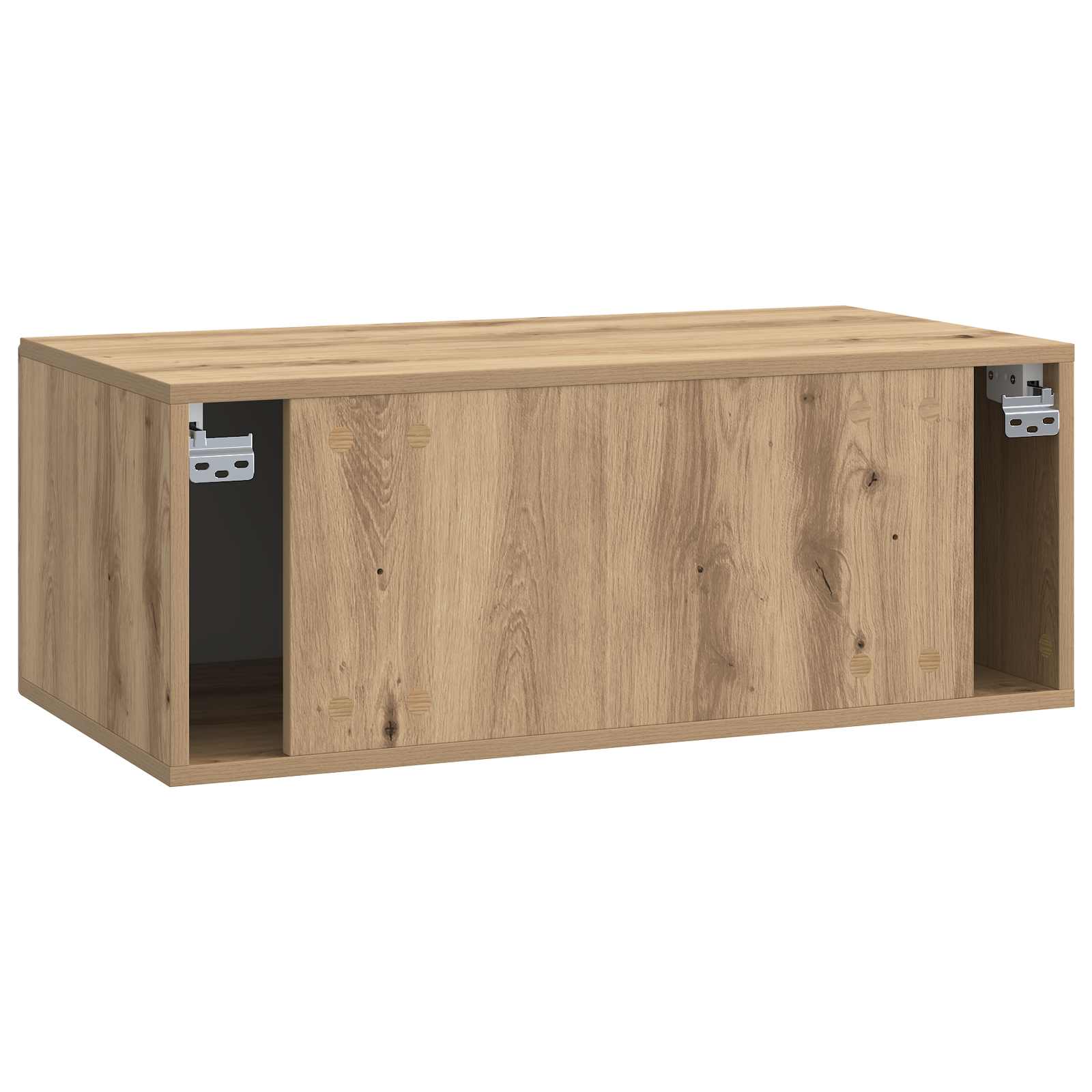 Væghængt TV-skab Artisan-eg 78,5 x 41 x 30 cm Konstrueret træ
