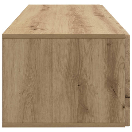 Væghængt TV-skab 98 x 41 x 30 cm Artisan-eg Konstrueret træ