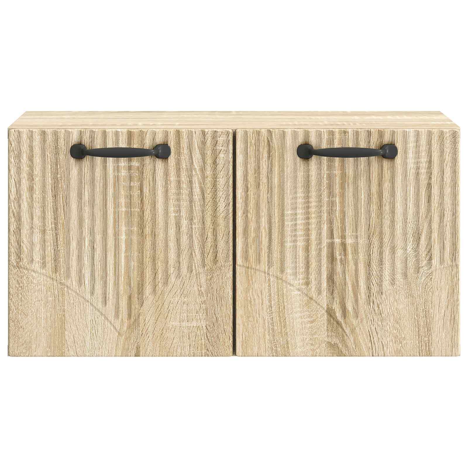 Væghængt TV-skab Sonoma-eg 59,5 x 31 x 30 cm Konstrueret træ