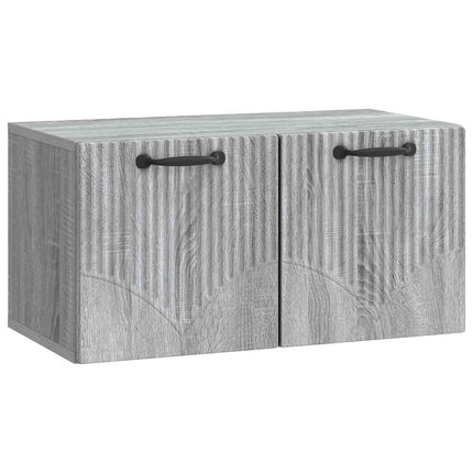 Væghængt TV-skab Vægmonteret Grå sonoma-eg 59,5 x 31 x 30 cm