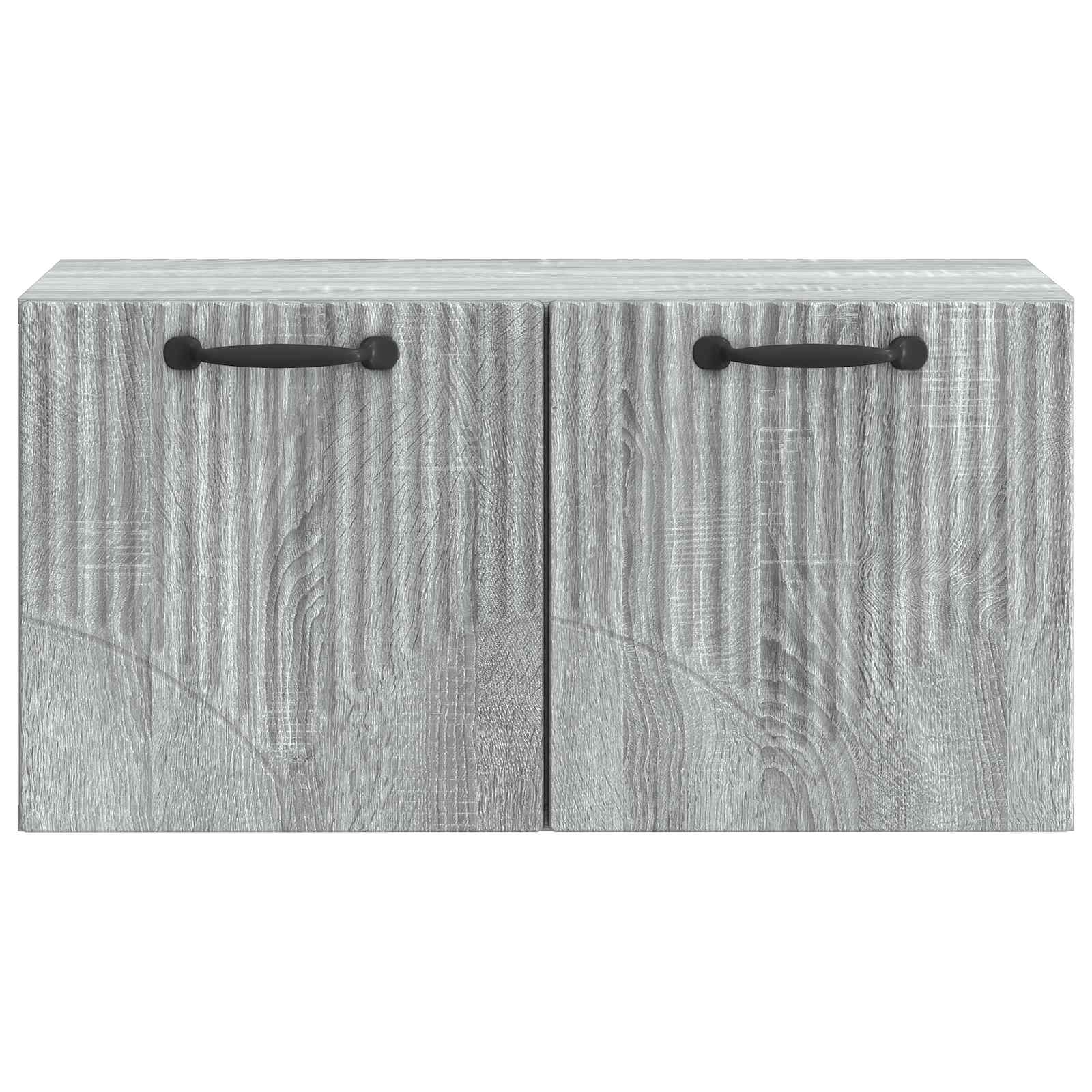 Væghængt TV-skab Vægmonteret Grå sonoma-eg 59,5 x 31 x 30 cm