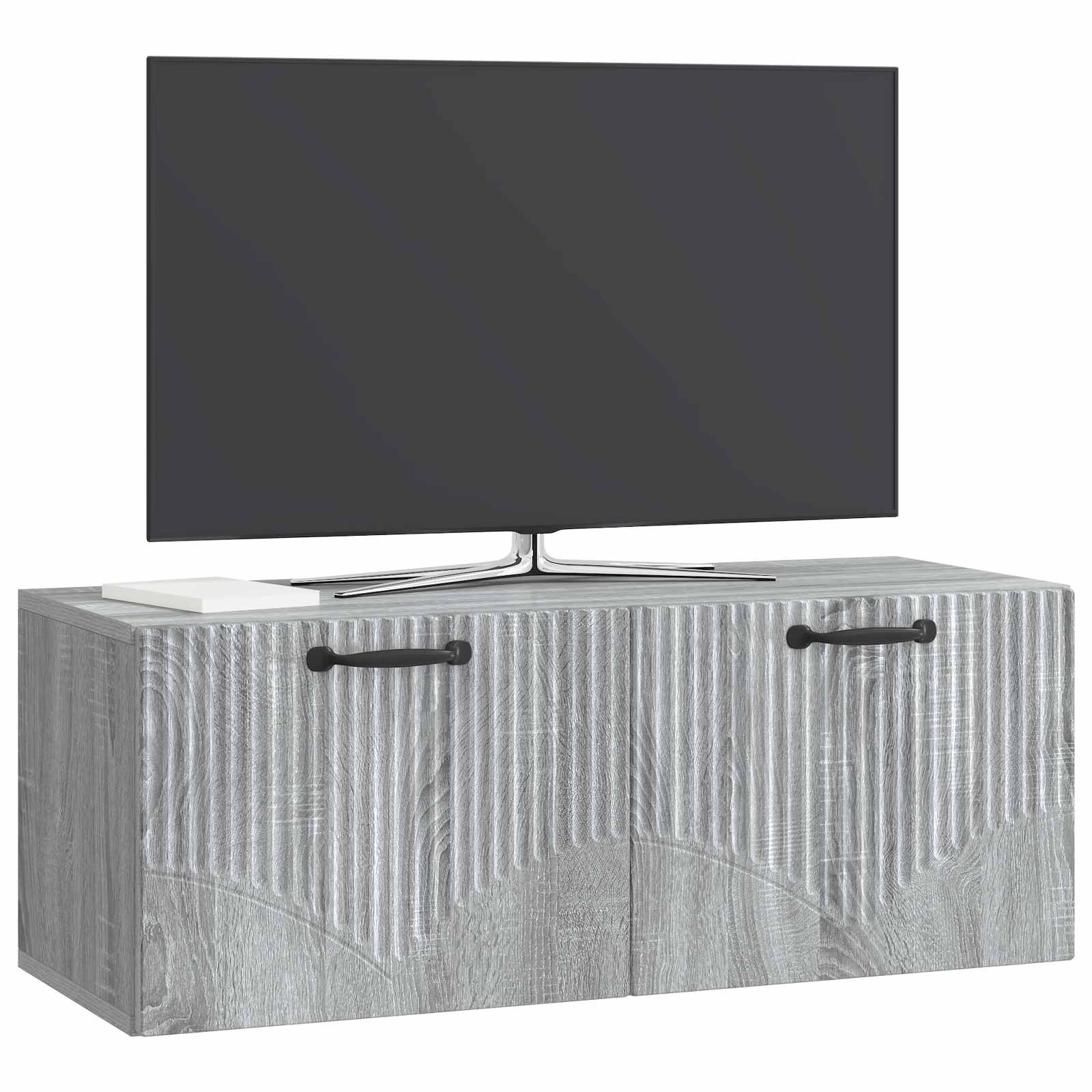 Væghængt TV-skab Vægmonteret Grå sonoma-eg 78,5 x 31 x 30 cm