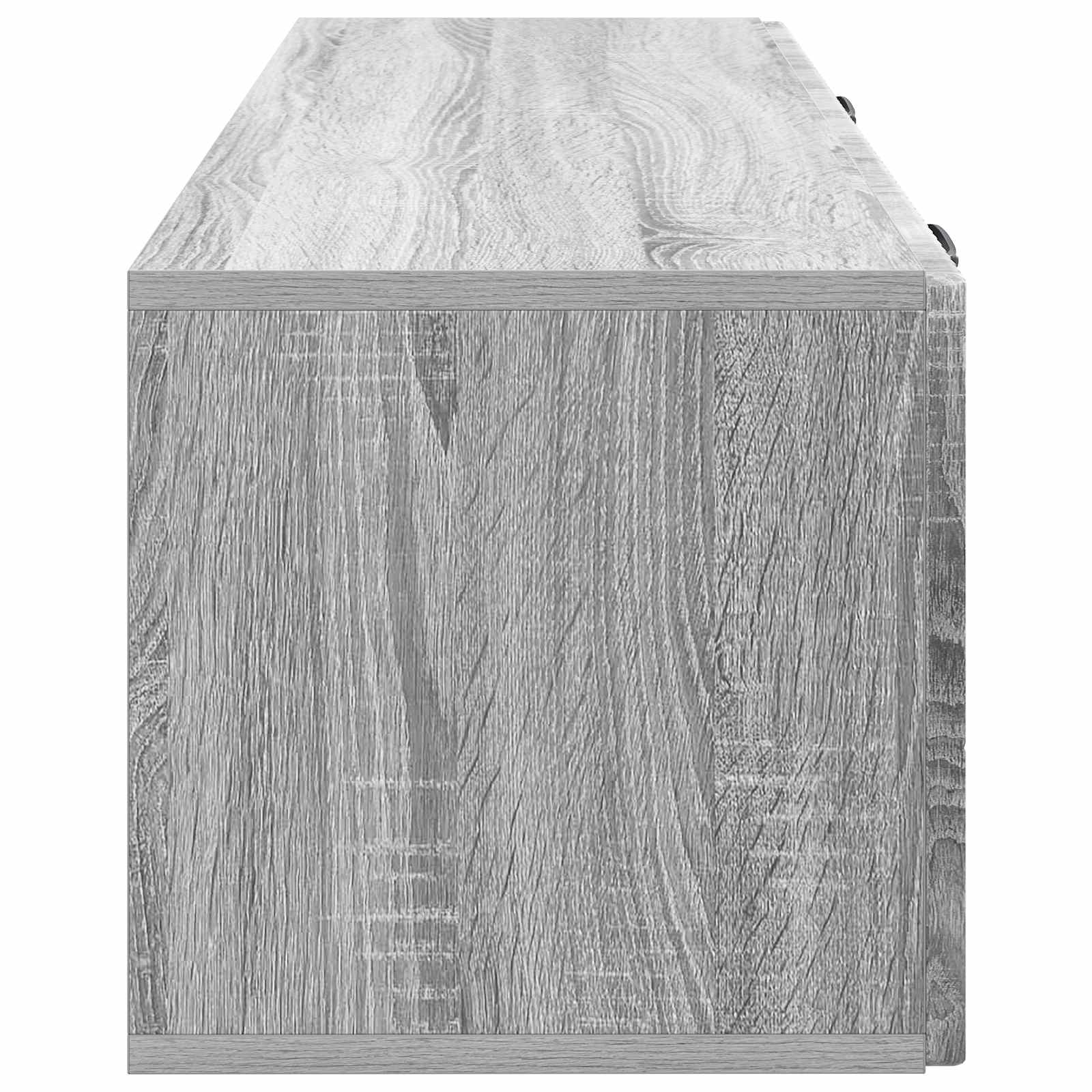 Væghængt TV-skab Grå sonoma-eg 98 x 31 x 30 cm Konstrueret træ