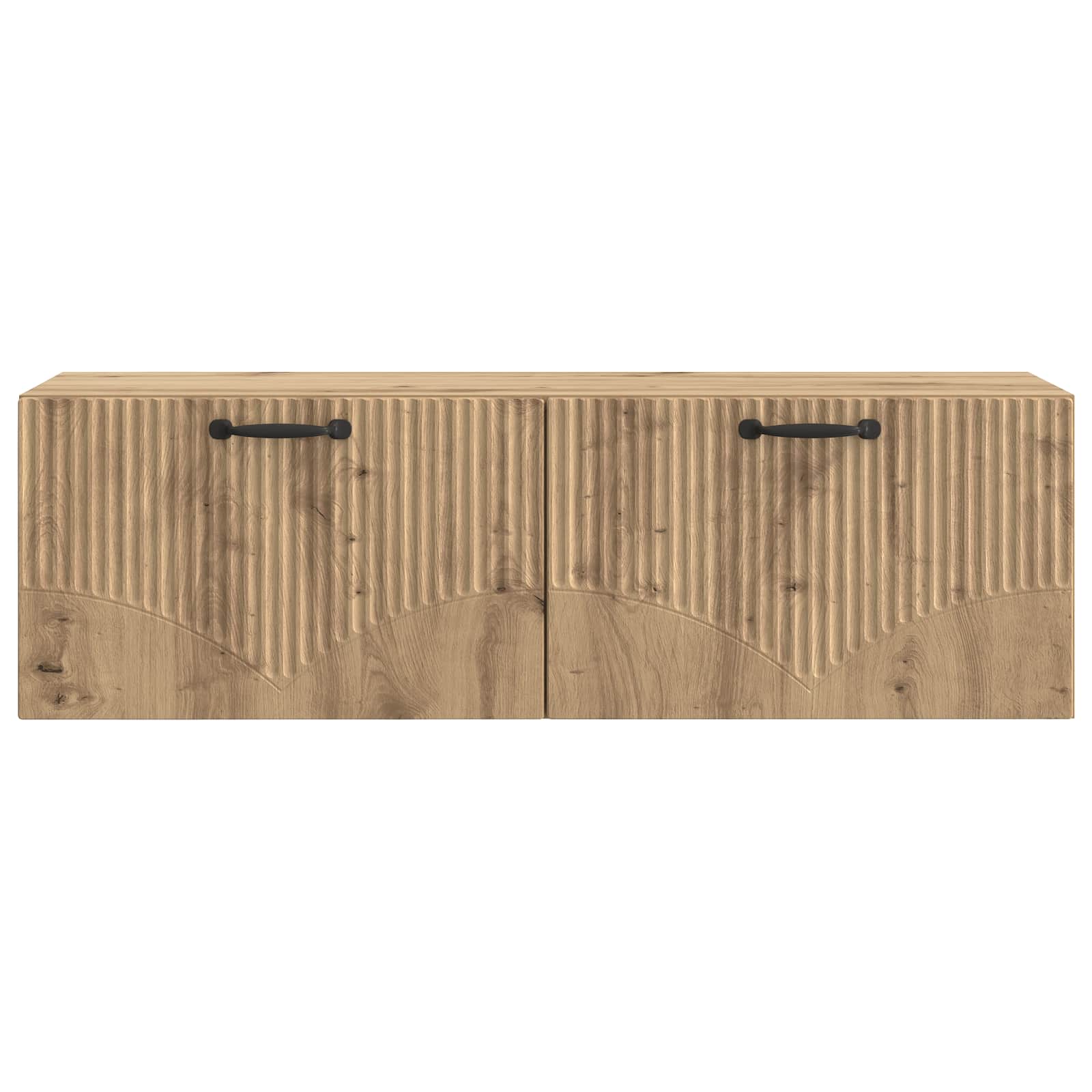 Væghængt TV-skab Artisan-eg 98 x 31 x 30 cm Konstrueret træ