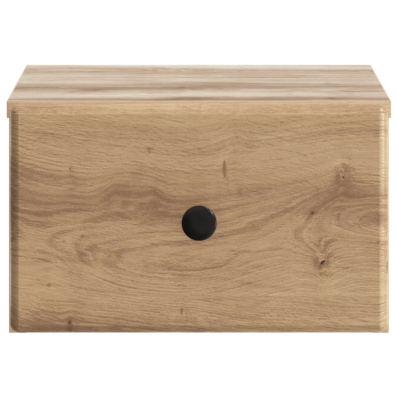 Væghængt Natbord med skuffe 2 pcs Artisan-eg 34,5 x 33 x 20 cm