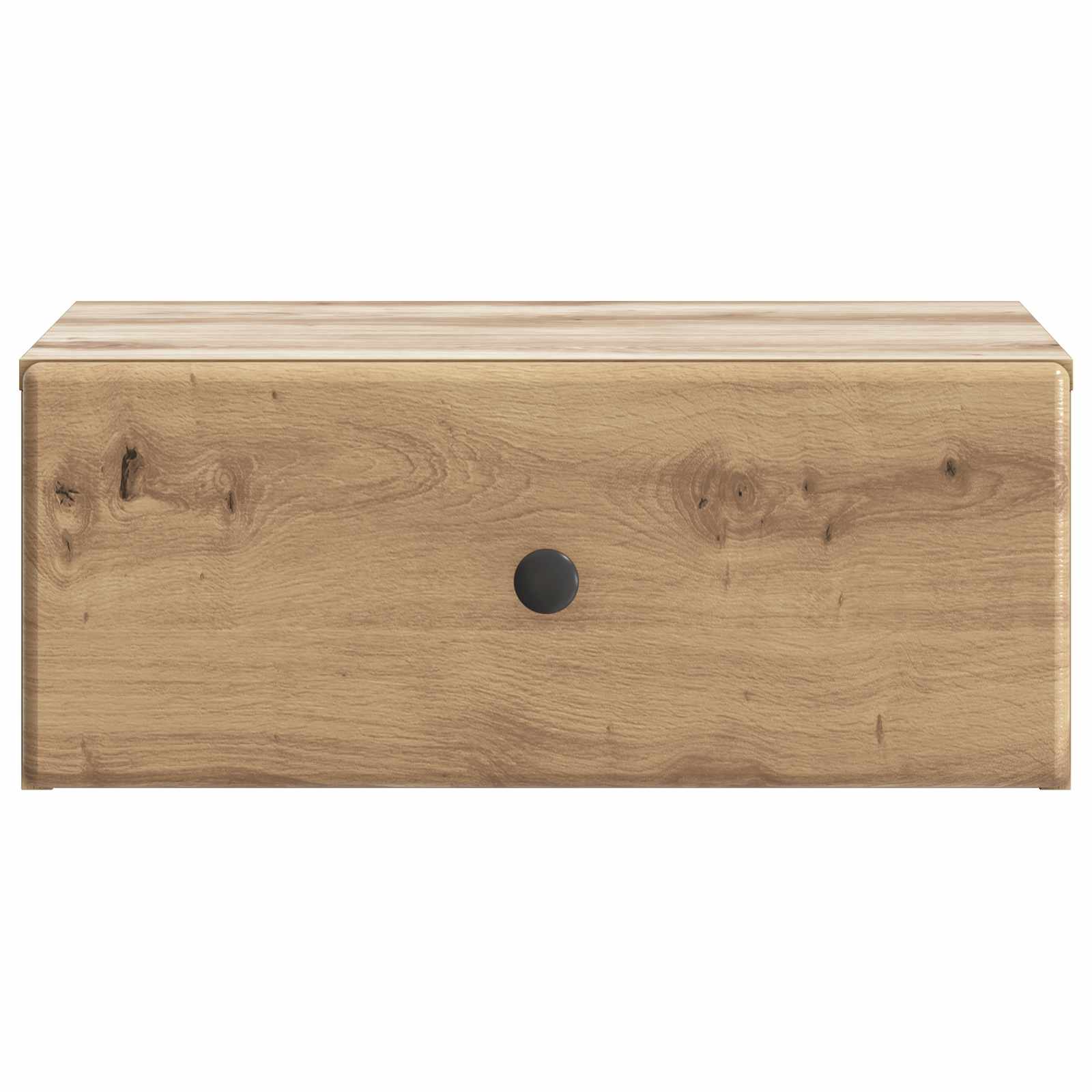 Væghængt Natbord Artisan-eg 49 x 34,5 x 20 cm Konstrueret træ