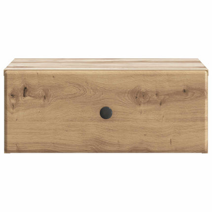 Væghængt Natbord Artisan-eg 49 x 34,5 x 20 cm Konstrueret træ