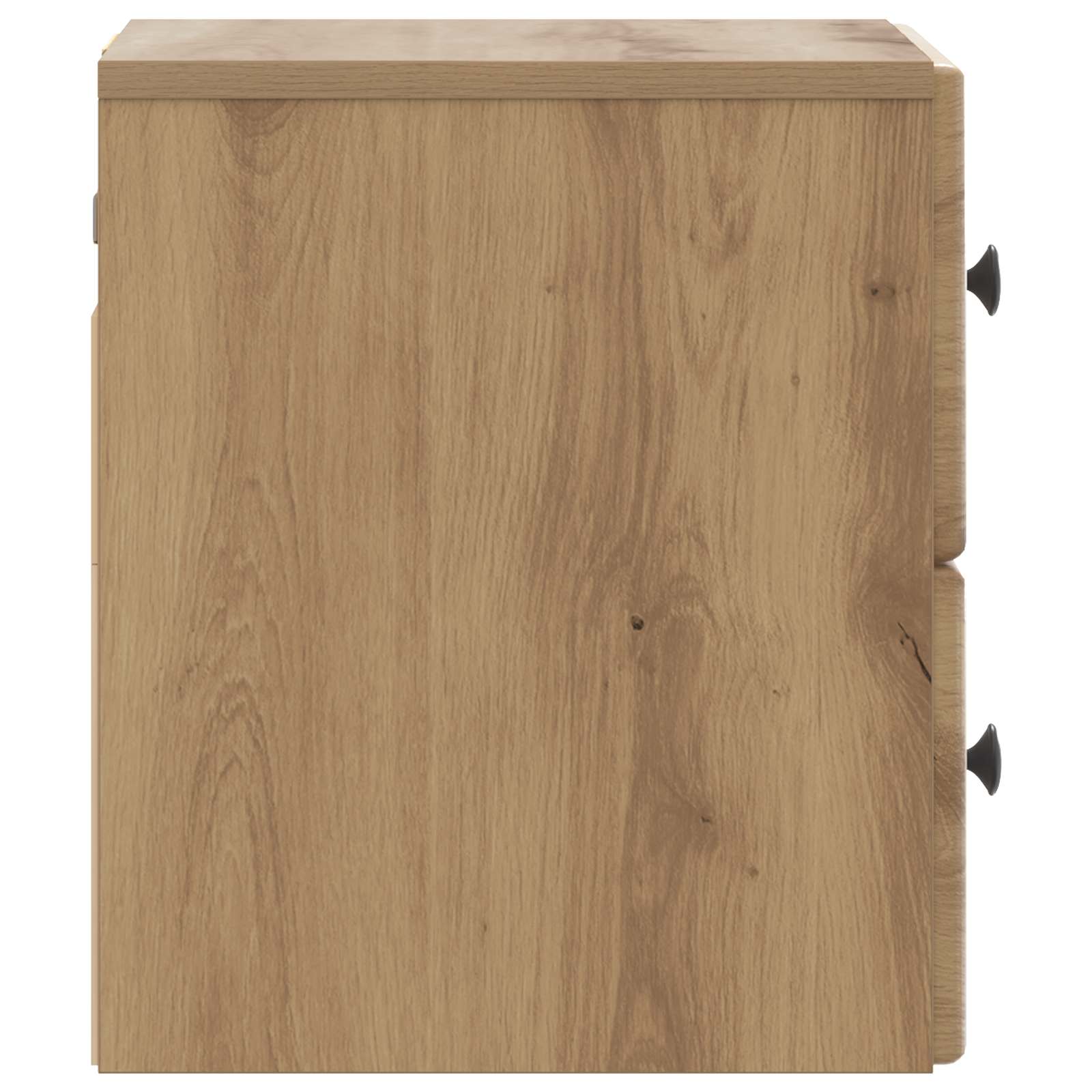 Væghængt Natbord med skuffe 2 pcs Artisan-eg 34,5 x 33 x 40 cm