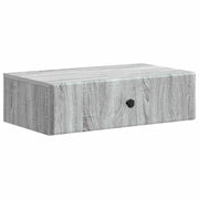 Væghængt Sideskab Grå sonoma-eg 59 x 34,5 x 17 cm
