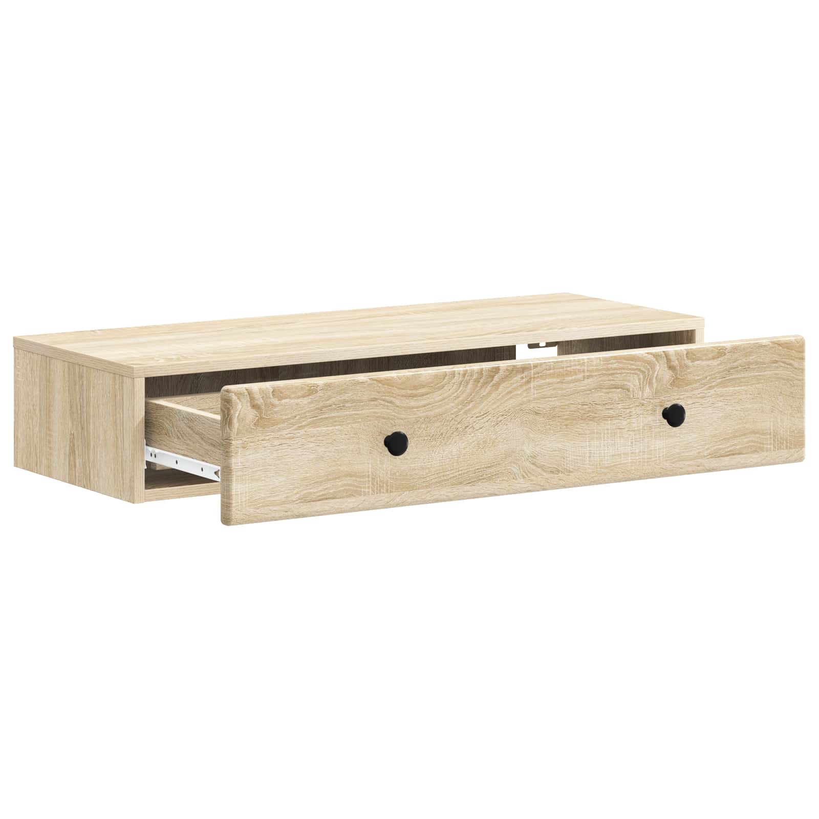 Væghængt Sideskab Sonoma-eg 87,5 x 34,5 x 17 cm Konstrueret træ