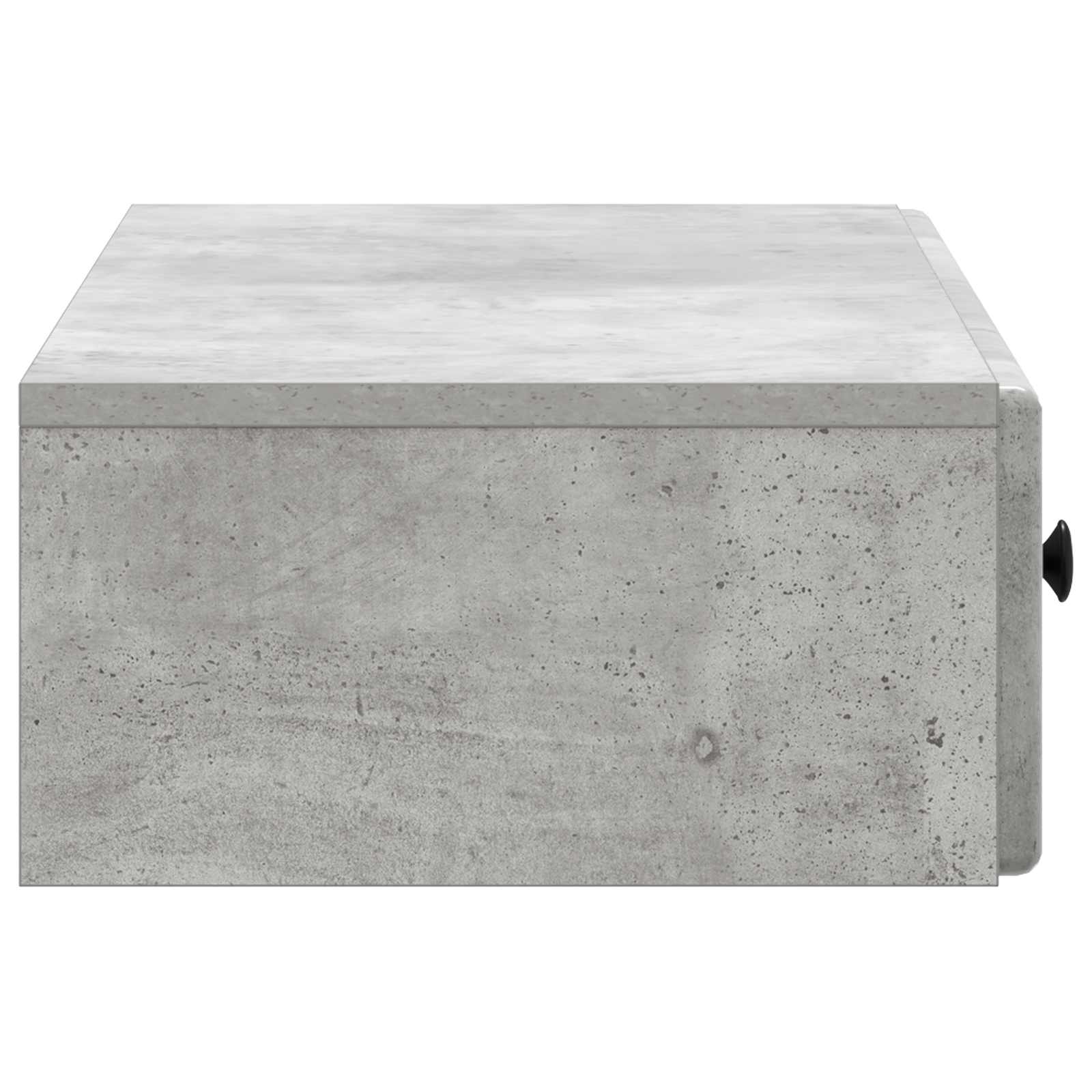Væghængt Sideskab Betongrå 87,5 x 34,5 x 17 cm Konstrueret træ