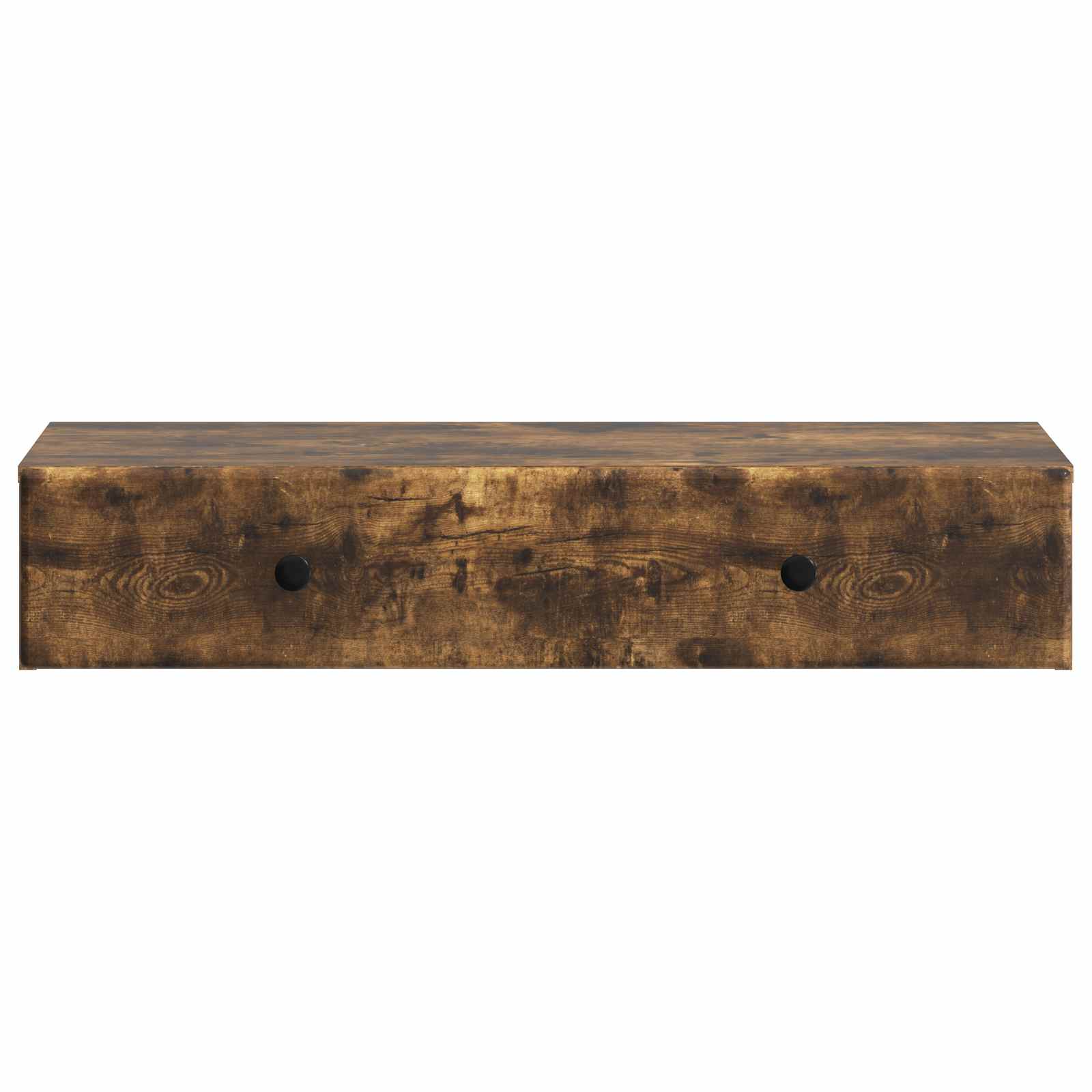 Væghængt Sideskab Røget eg 87,5 x 34,5 x 17 cm Konstrueret træ
