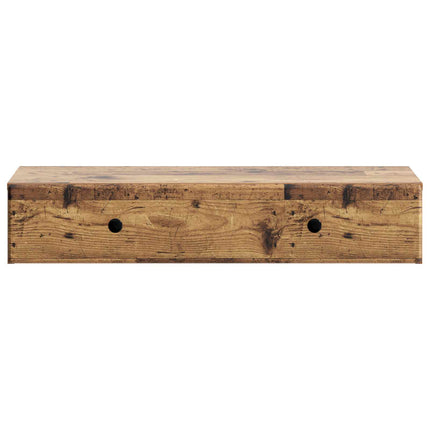 Væghængt Sideskab Gammelt træ 87,5 x 34,5 x 17 cm