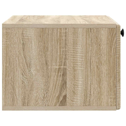 Væghængt TV-skab 59,5 x 41 x 30 cm Sonoma-eg Konstrueret træ