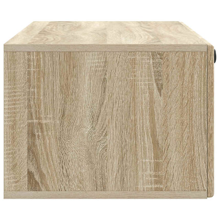 Væghængt TV-skab 98 x 41 x 30 cm Sonoma-eg Konstrueret træ