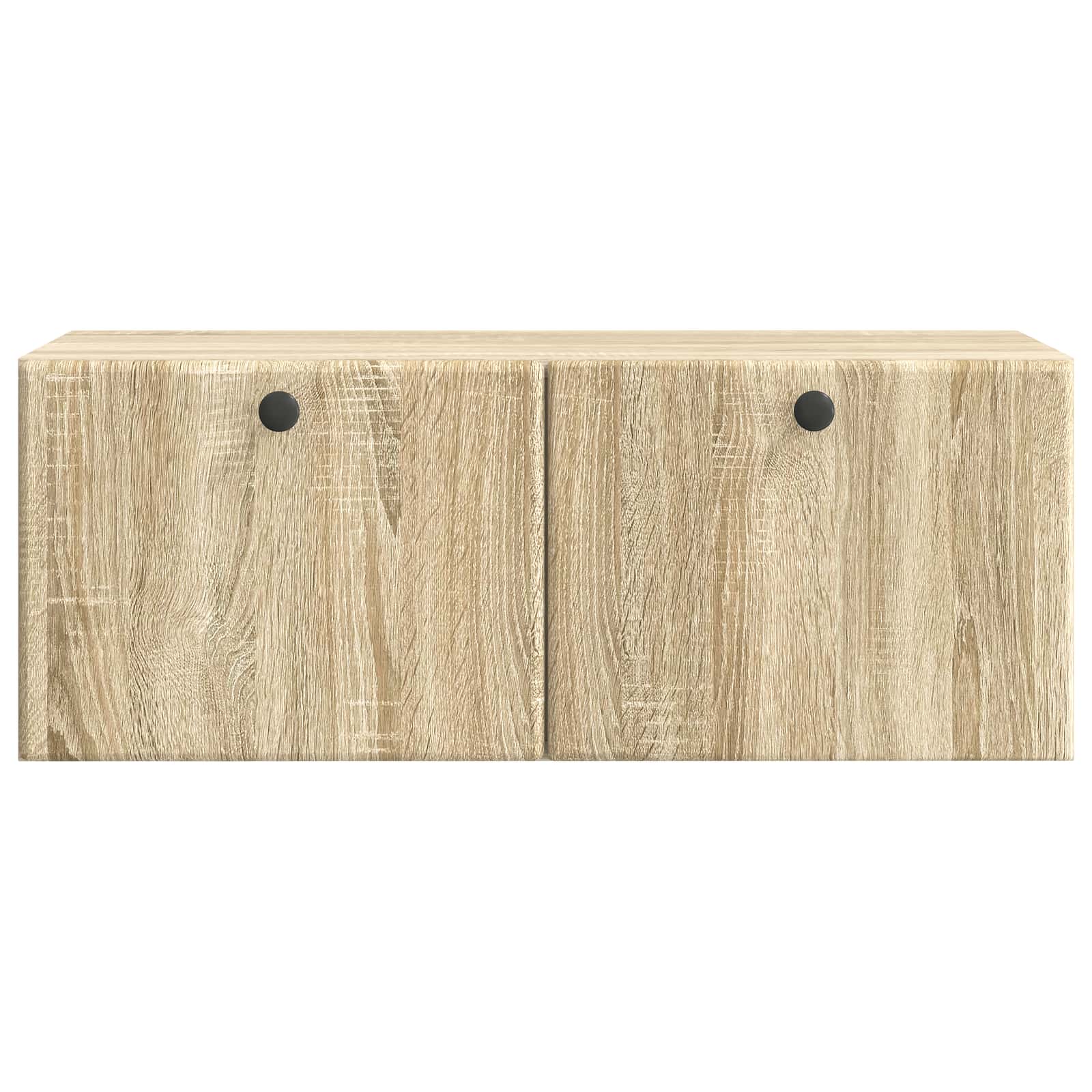 Væghængt TV-skab 78,5 x 31 x 30 cm Sonoma-eg Konstrueret træ