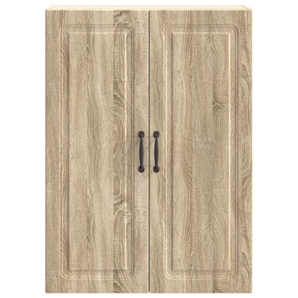 Vægmonteret skab Sonoma-eg 66 x 34,5 x 90 cm Konstrueret træ