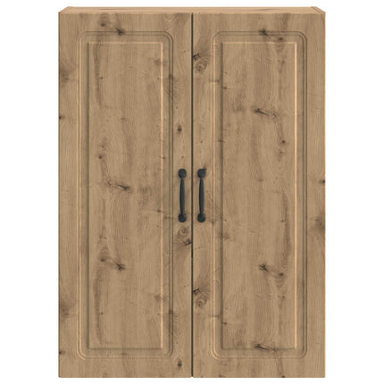Vægmonteret skab 66 x 34,5 x 90 cm Konstrueret træ Artisan-eg