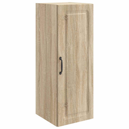 Vægmonteret skab Sonoma-eg 33 x 34,5 x 90 cm Konstrueret træ