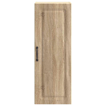 Vægmonteret skab Sonoma-eg 33 x 34,5 x 90 cm Konstrueret træ