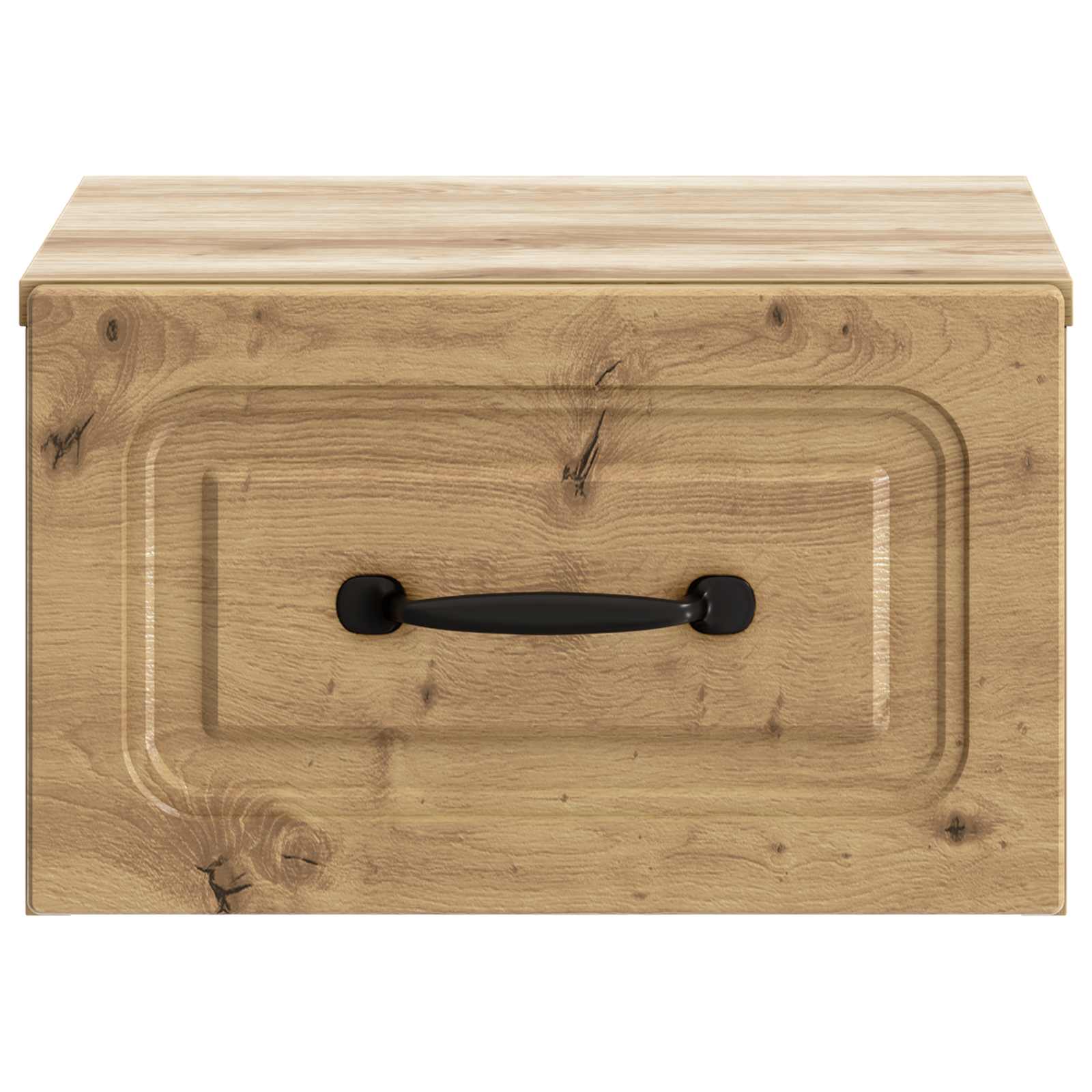 Væghængt Natbord med skuffe 2 pcs Artisan-eg 34,5 x 33 x 20 cm