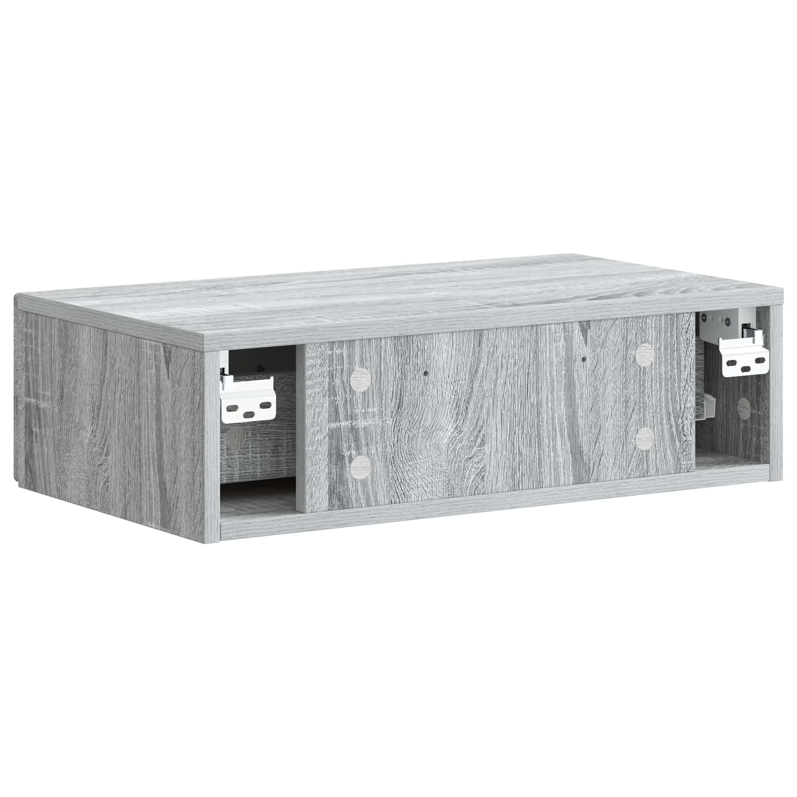 Væghængt Sideskab Grå sonoma-eg 59 x 34,5 x 17 cm