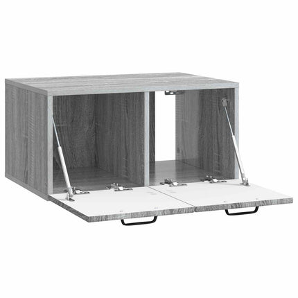 Væghængt TV-skab Vægmonteret Grå sonoma-eg 59,5 x 41 x 30 cm