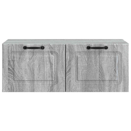 Væghængt TV-skab Vægmonteret Grå sonoma-eg 78,5 x 41 x 30 cm