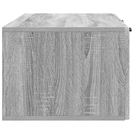 Væghængt TV-skab Grå sonoma-eg 98 x 41 x 30 cm Konstrueret træ