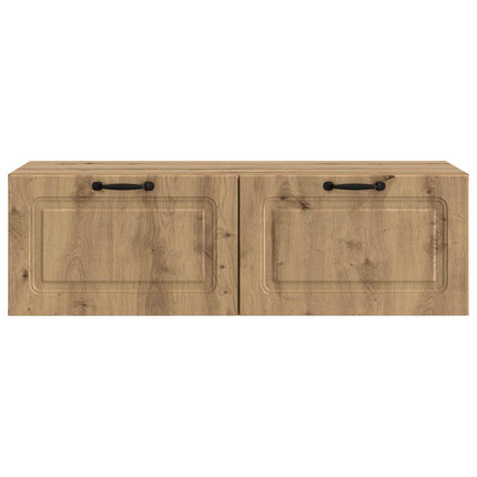 Væghængt TV-skab 98 x 41 x 30 cm Artisan-eg Konstrueret træ