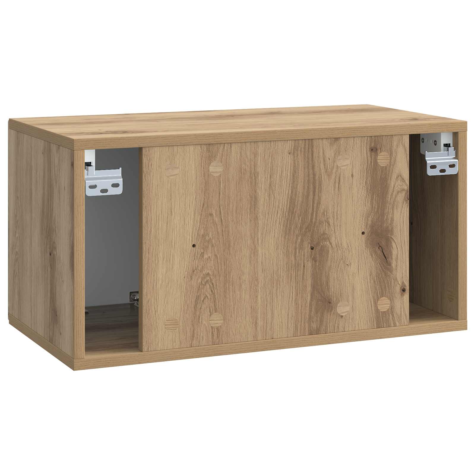 Væghængt TV-skab Artisan-eg 59,5 x 31 x 30 cm Konstrueret træ