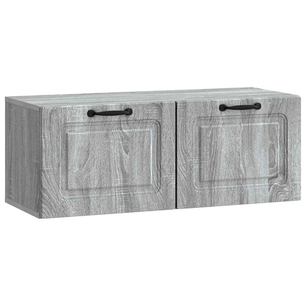Væghængt TV-skab Vægmonteret Grå sonoma-eg 78,5 x 31 x 30 cm