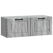 Væghængt TV-skab Vægmonteret Grå sonoma-eg 78,5 x 31 x 30 cm