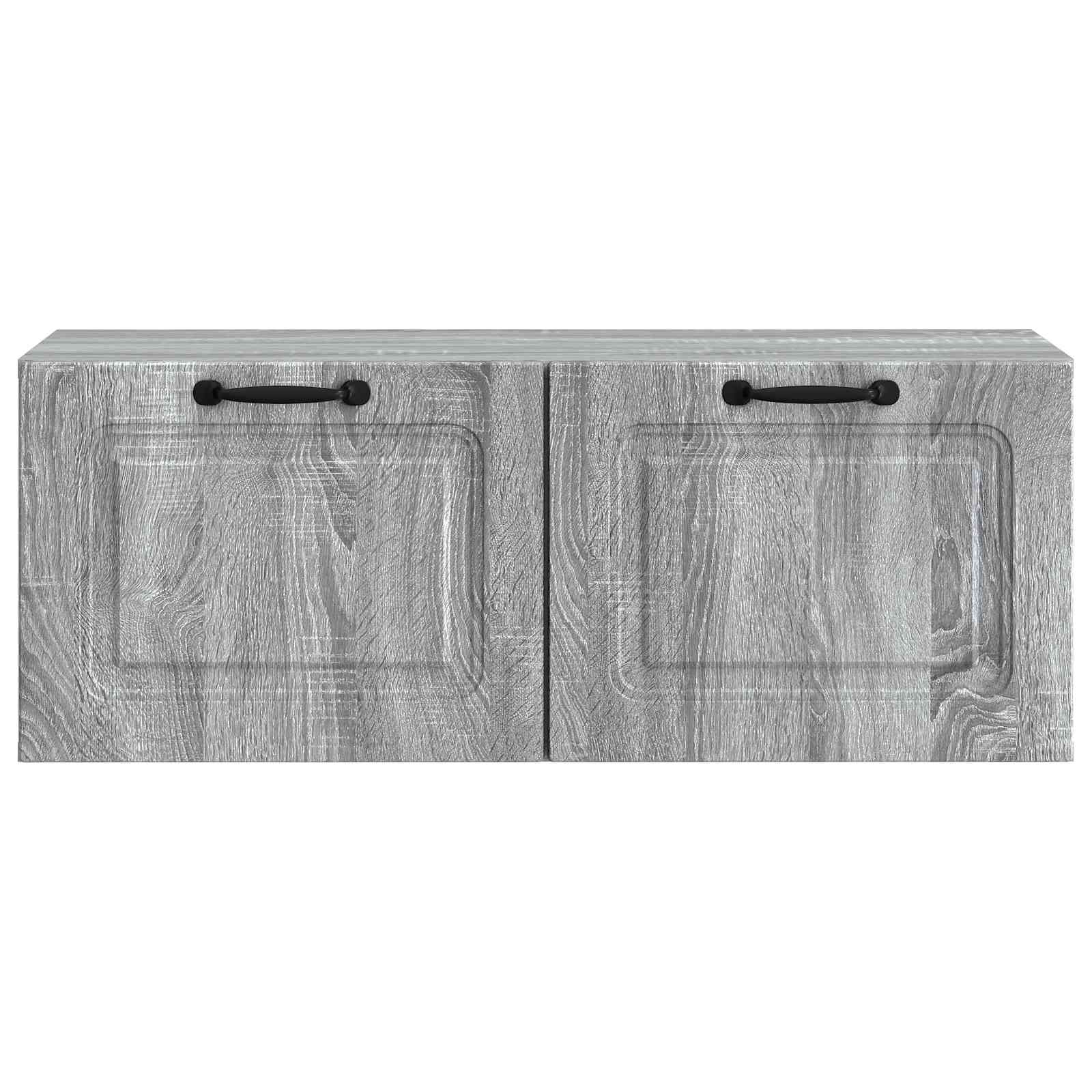 Væghængt TV-skab Vægmonteret Grå sonoma-eg 78,5 x 31 x 30 cm