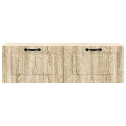 Væghængt TV-skab Sonoma-eg 98 x 31 x 30 cm Konstrueret træ