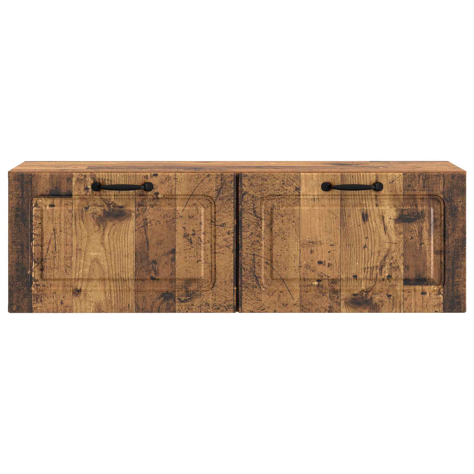Væghængt TV-skab Gammelt træ 98 x 31 x 30 cm Konstrueret træ