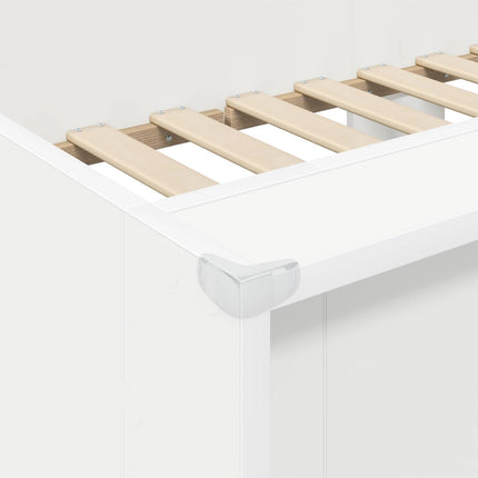 Køjeseng til Børn Hvid 75 x 190 cm Konstrueret træ