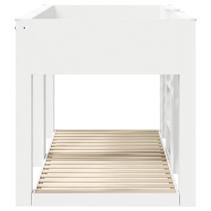 Køjeseng til Børn Hvid 75 x 190 cm Konstrueret træ