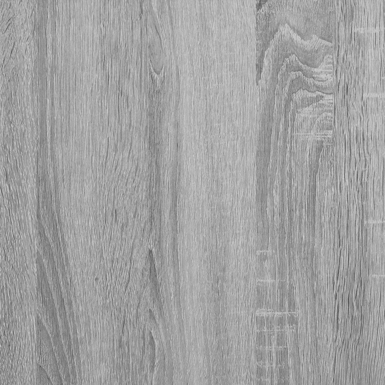 Køjeseng til Børn Grå Sonoma 100 x 200 cm Konstrueret træ