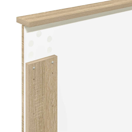 Sengestel med hovedgærde Sonoma eg 90 x 200 cm Massiv fyrretræ