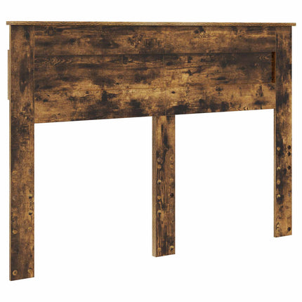 Sengestel Ensfarvet Røget eg 150 x 200 cm Massiv fyrretræ