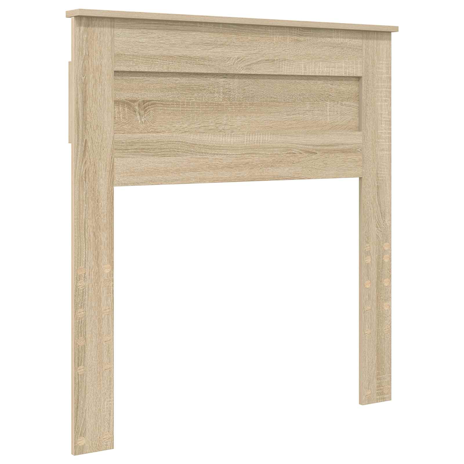 Sengestel med hovedgærde Sonoma eg 75 x 190 cm Massiv fyrretræ