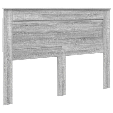 Sengestel med skuffe Grå Sonoma 140 x 190 cm Ingeniørtræ