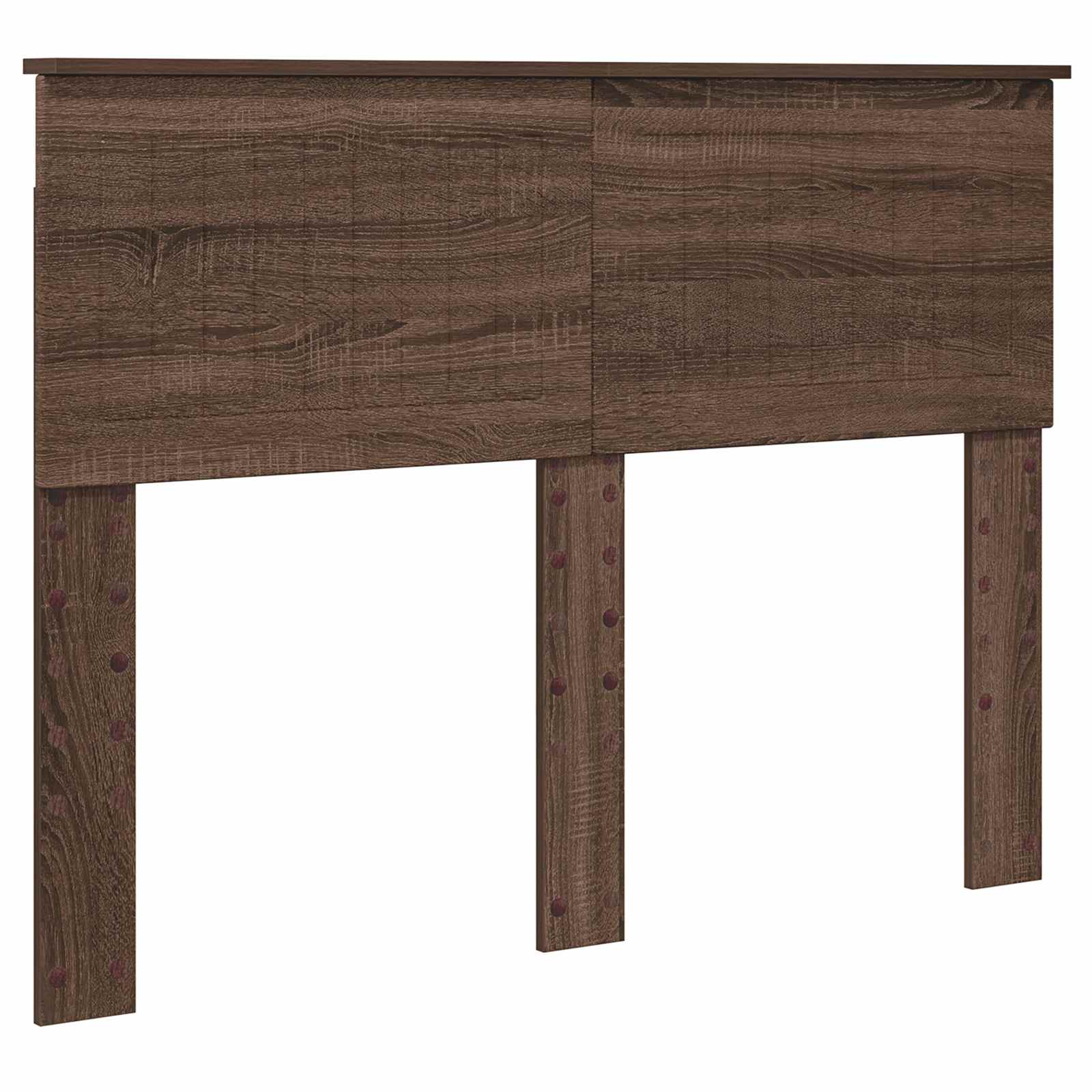 Sengestel med skuffe Brun eg 120 x 190 cm Ingeniørtræ