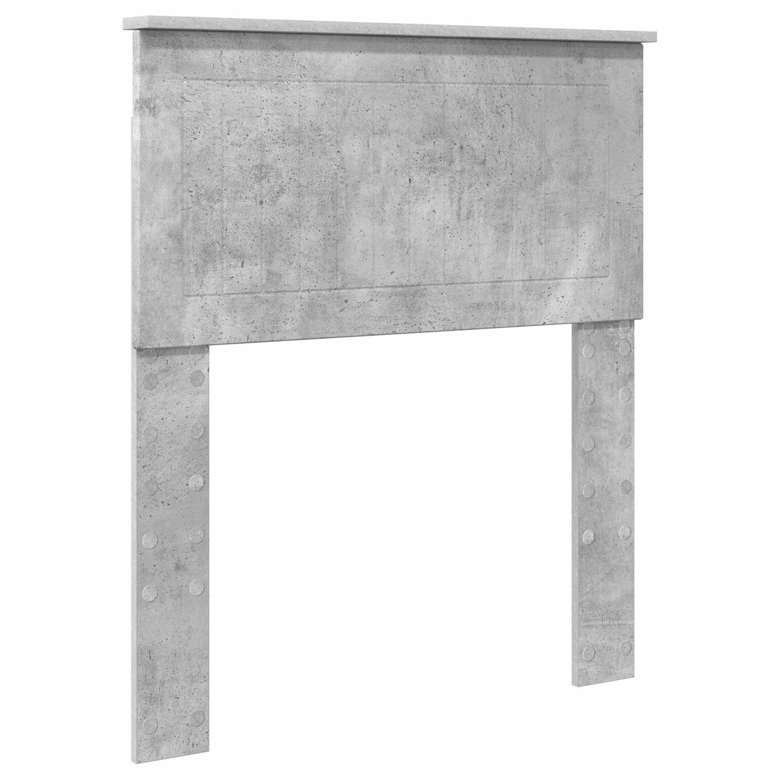 Sengestel med skuffe Beton Grå 75 x 190 cm Ingeniørtræ