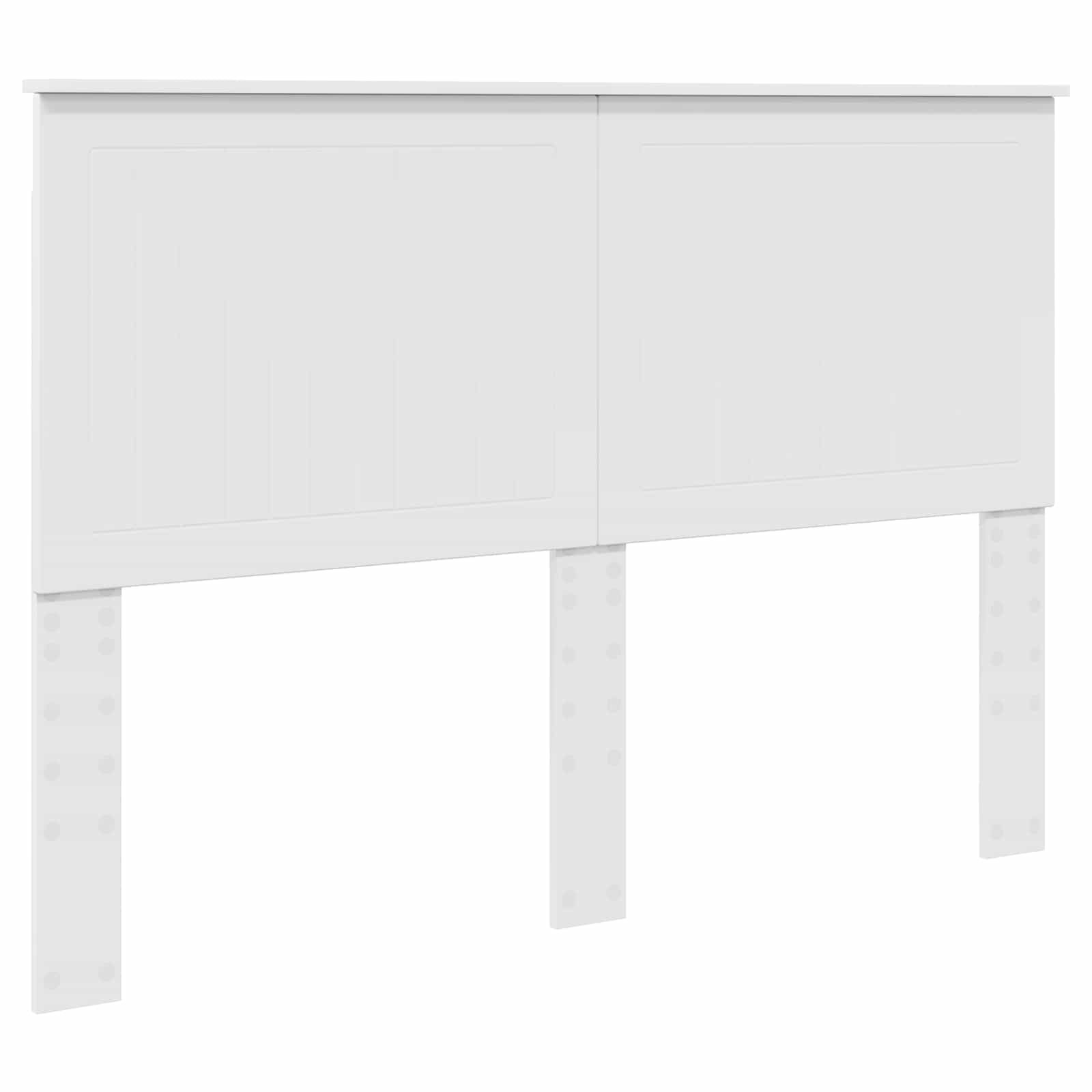 Sengestel med skuffe Hvid 140 x 190 cm Ingeniørtræ