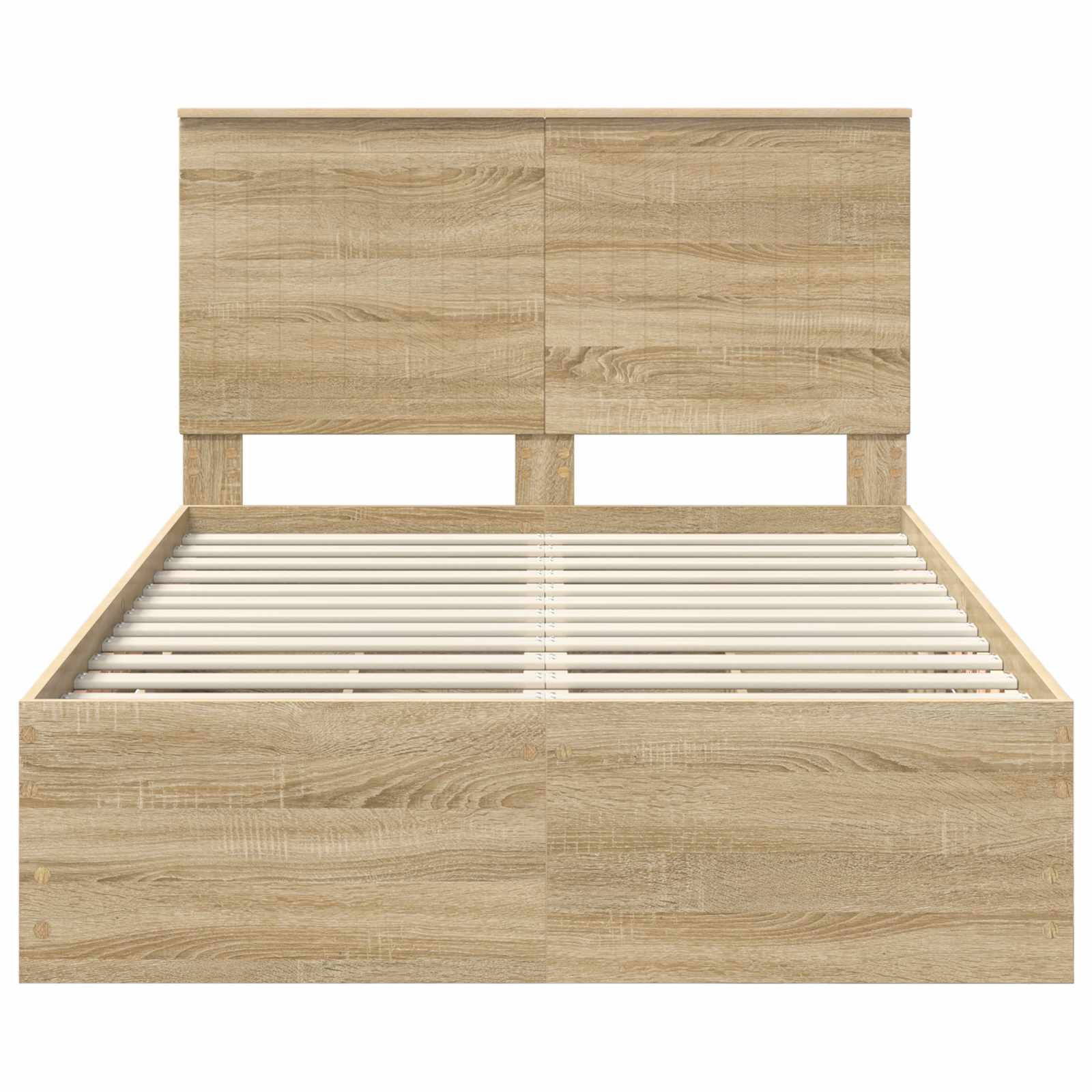 Sengestel med skuffe Sonoma eg 120 x 200 cm Ingeniørtræ