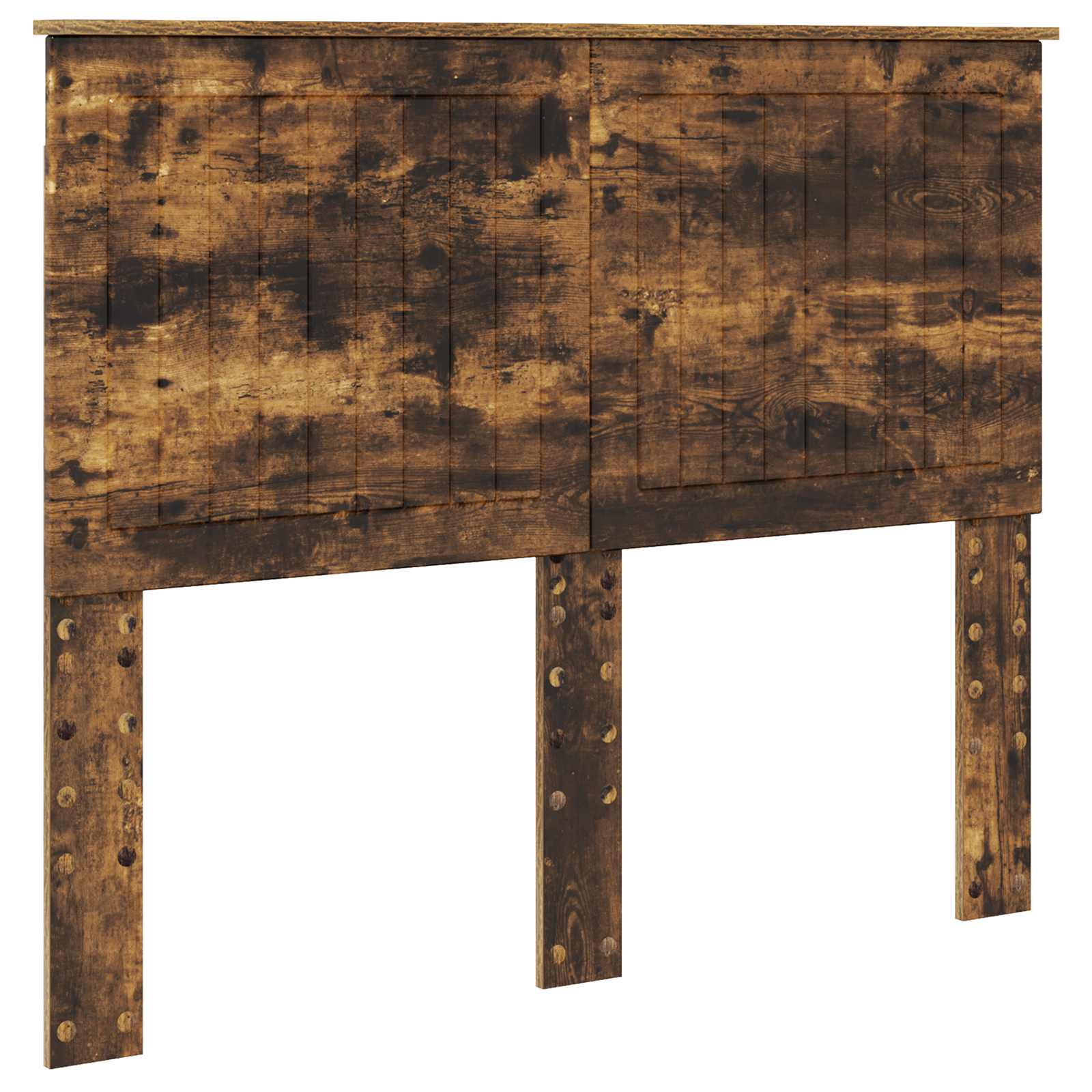 Sengestel med skuffe Røget eg 120 x 200 cm Ingeniørtræ